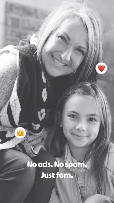 Capturas de tela do HeyFam by Chatbooks