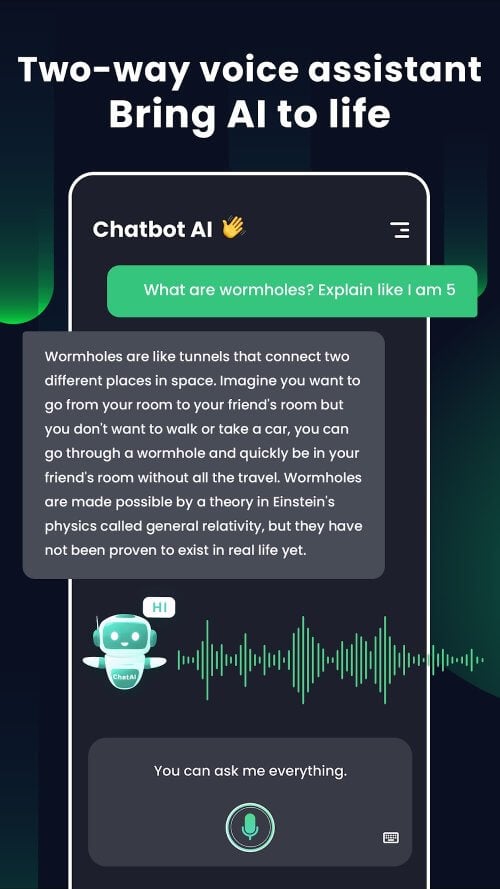 ChatAI: AI Chatbot App-screenshot-3