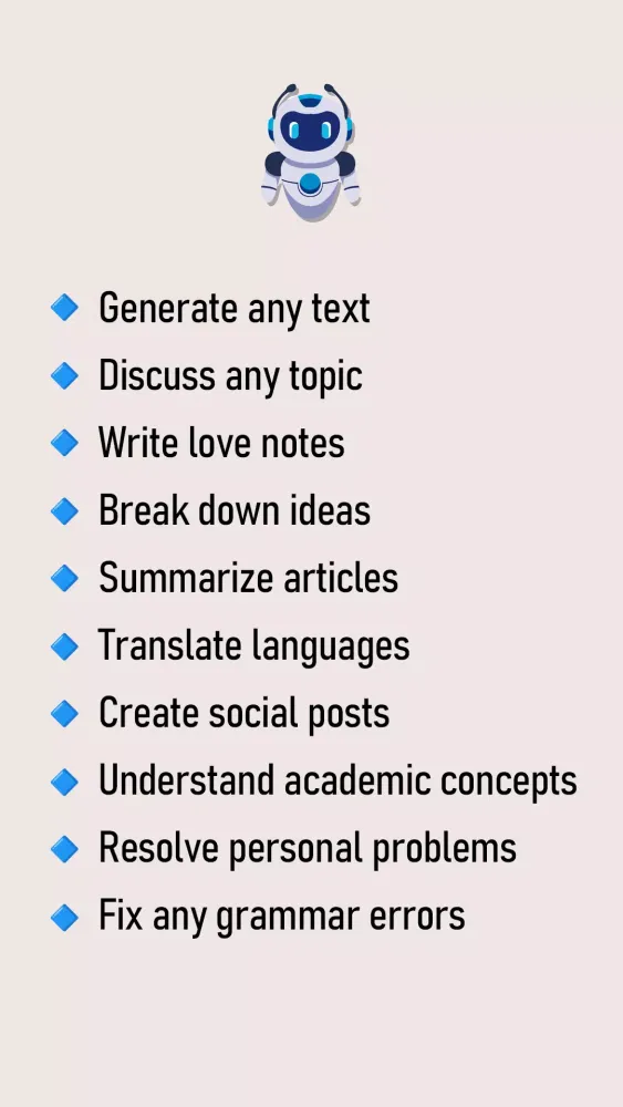 AI Chat - Ask me anything Screenshots