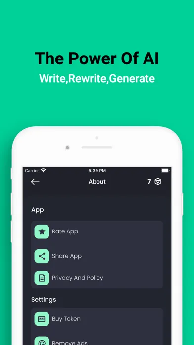 Captures d'écran de Chatbot AI - AI Writing for Me