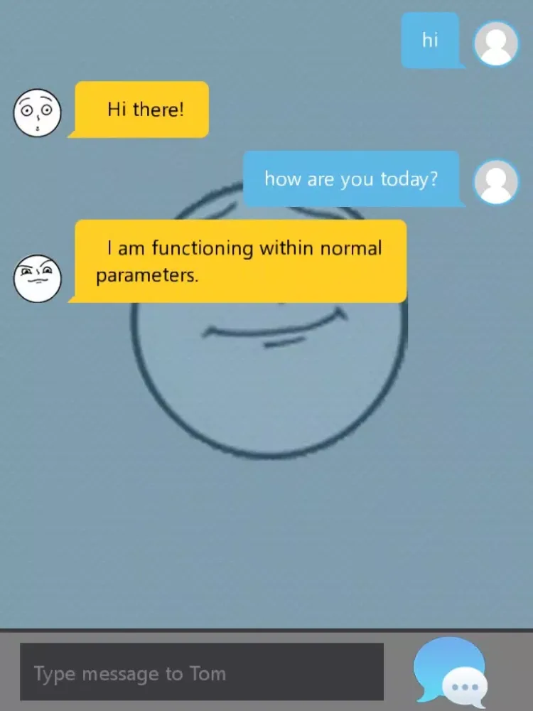Chatting ROBOT iPad  Screenshots