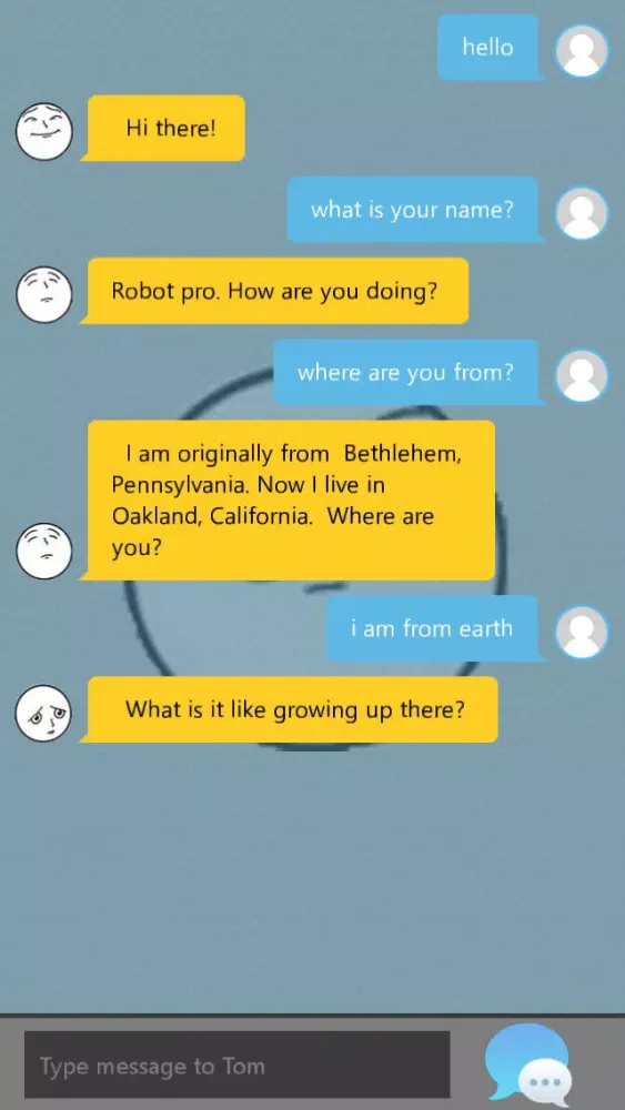 Chatting ROBOT Screenshots