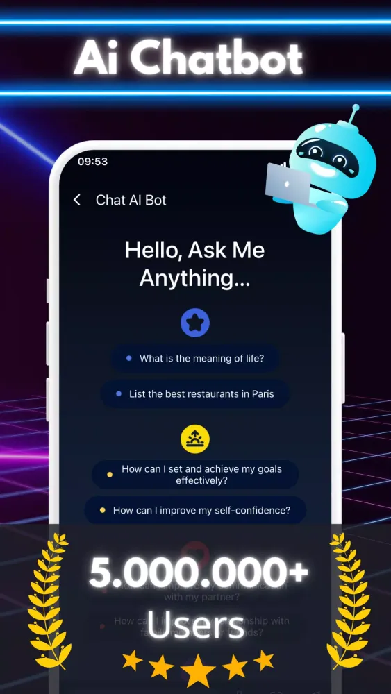 Chat AI Bot Screenshots