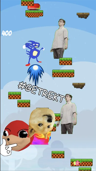 Sanic Meme Jumper Screenshots