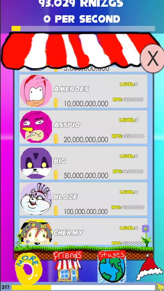 Super Sanic Clicker Adventure স্ক্রিনশট