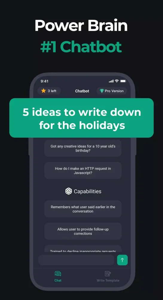 Tangkapan layar Chat AI Bot