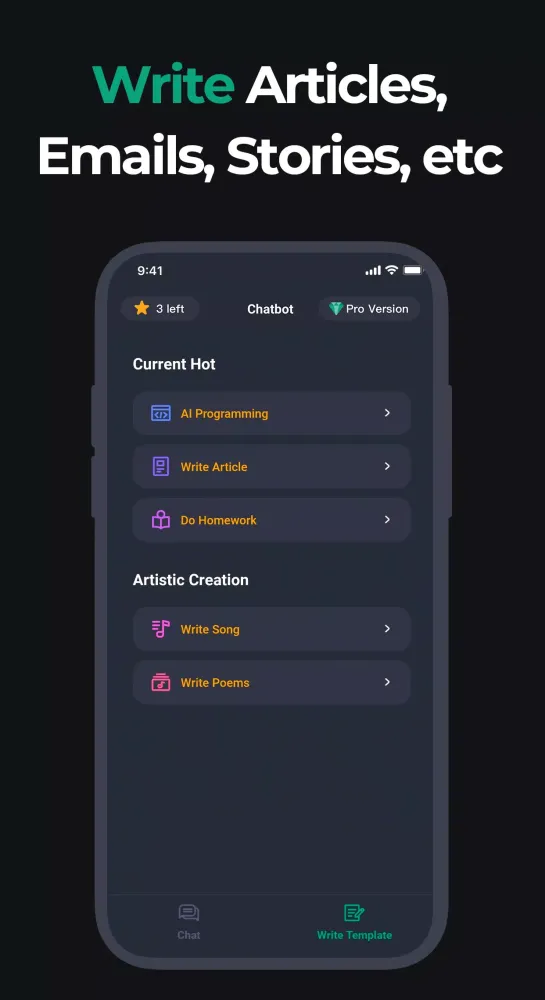 Tangkapan layar Chat AI Bot