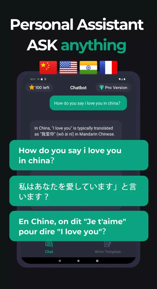 Tangkapan layar Chat AI Bot