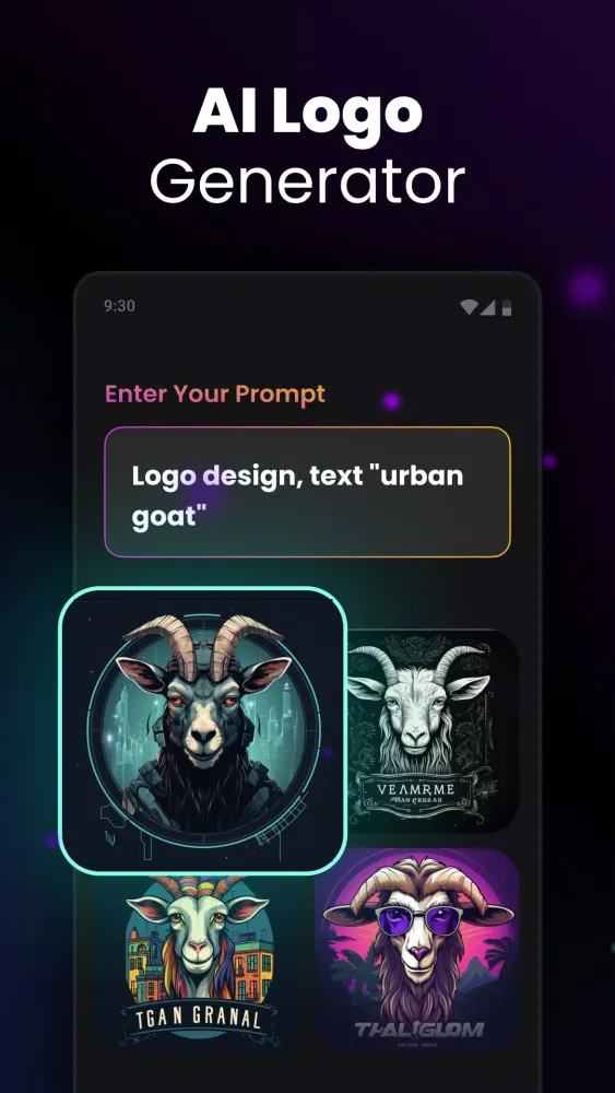 تصاویر Arvin® - AI Logo Maker