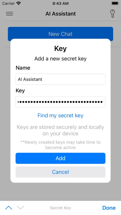 Tangkapan skrin Think Fast - Your AI Assistant