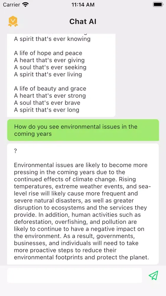 Chat AI：PowerBrain ChatBot Screenshots