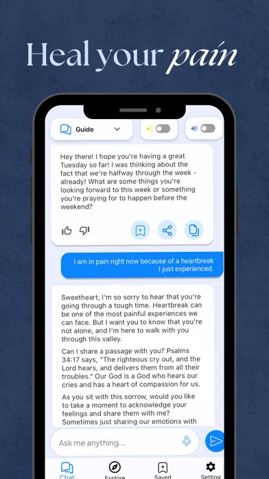 Bible Chat Christian Companion স্ক্রিনশট