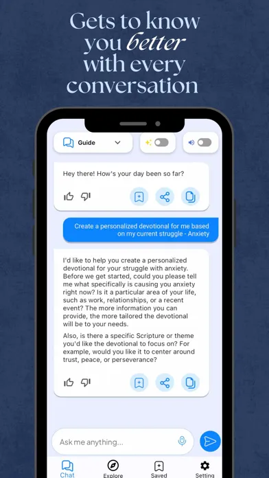 Bible Chat Christian Companion স্ক্রিনশট