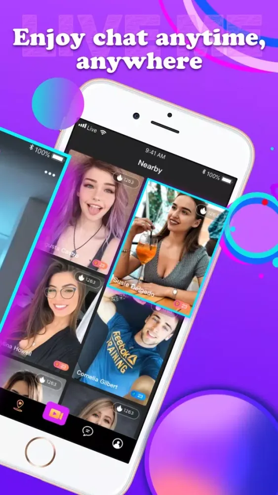 Tangkapan skrin ChatMe - Live Video Chat