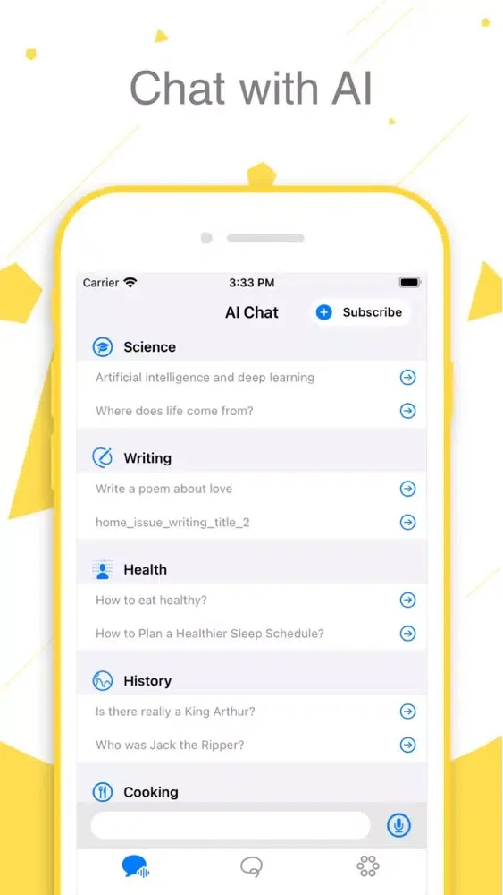 AI Assistant Pro: AI Chatbot Ekran Görüntüleri