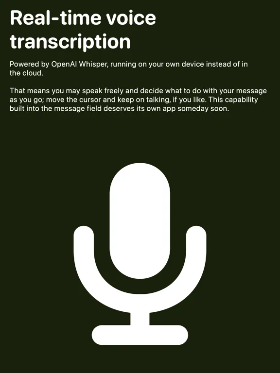 ChatOnMac.com — AI Chat Bots iPad  Screenshots