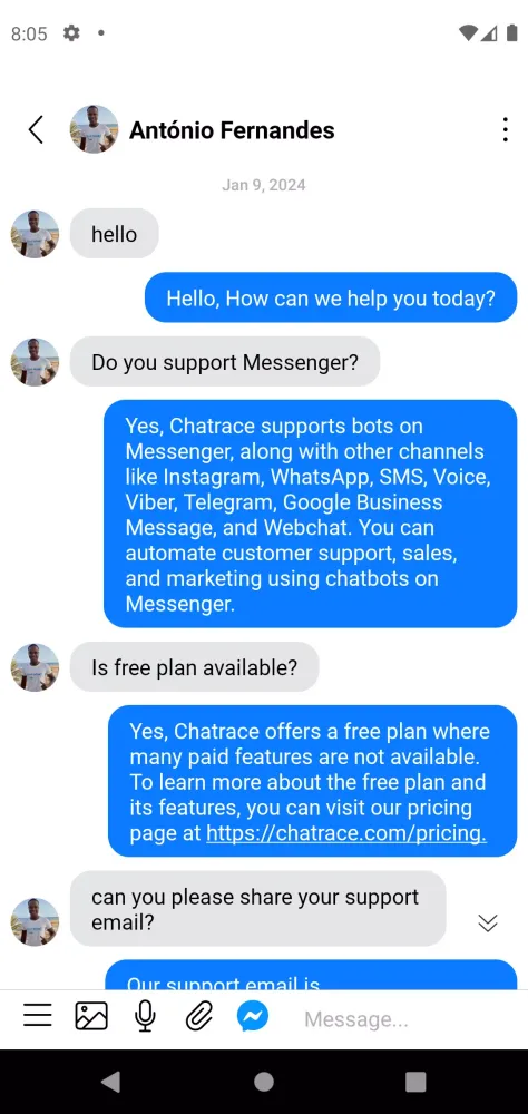 Chatrace Screenshots