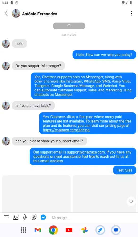 Chatrace Screenshots