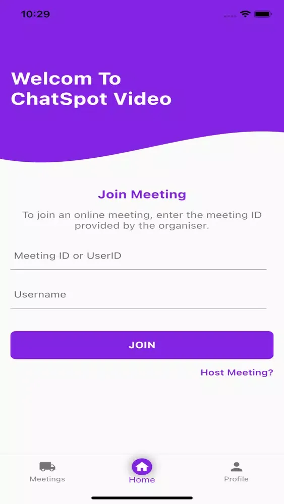Captures d'écran de ChatSpot VideoChat