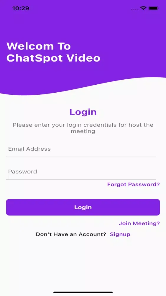 Captures d'écran de ChatSpot VideoChat