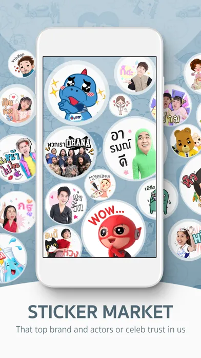 Capturas de pantalla de ChatStick Market : Sticker App