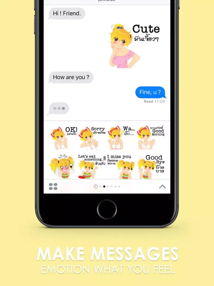 Lady Isan Sexy Stickers & Keyboard By ChatStick iPad 应用截图