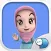 Nada1 Muslim hijab Eng Stickers By ChatStick