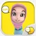 Nada 1 ( Thai ) Muslim hijab Stickers By ChatStick