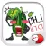 Cucumbe Cartoon Thai/Eng Stickers By ChatStick