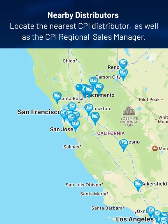 CPI Mobile App Suite iPad  سکرین شاٹس