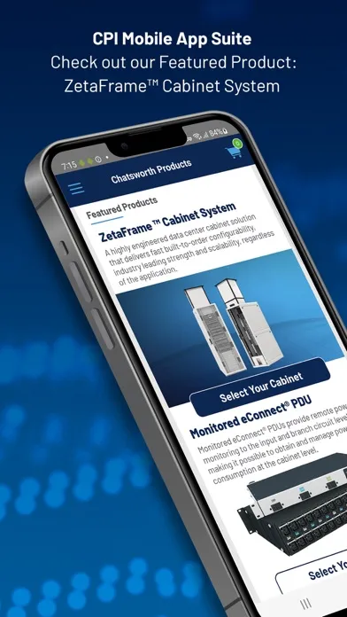 CPI Mobile App Suite سکرین شاٹس