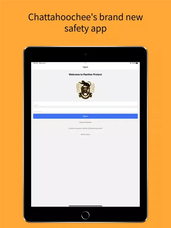 ภาพหน้าจอของ Panther Protect iPad 