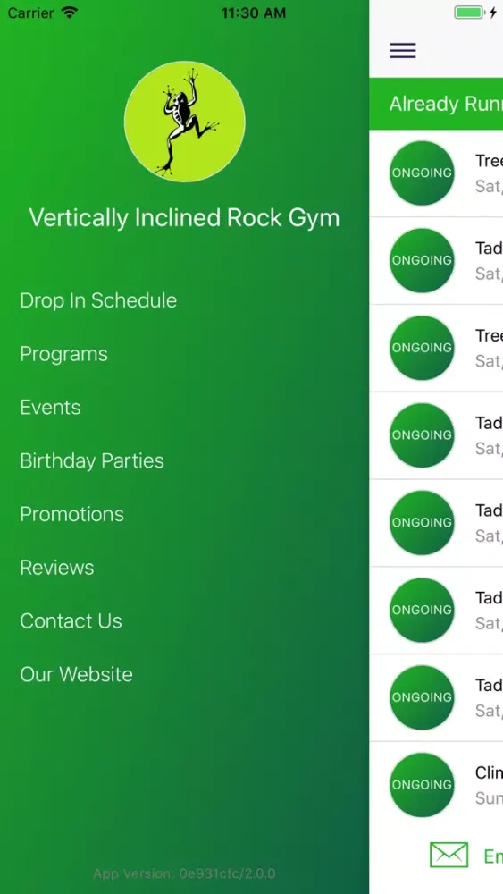 Vertically Inclined Rock Gym سکرین شاٹس