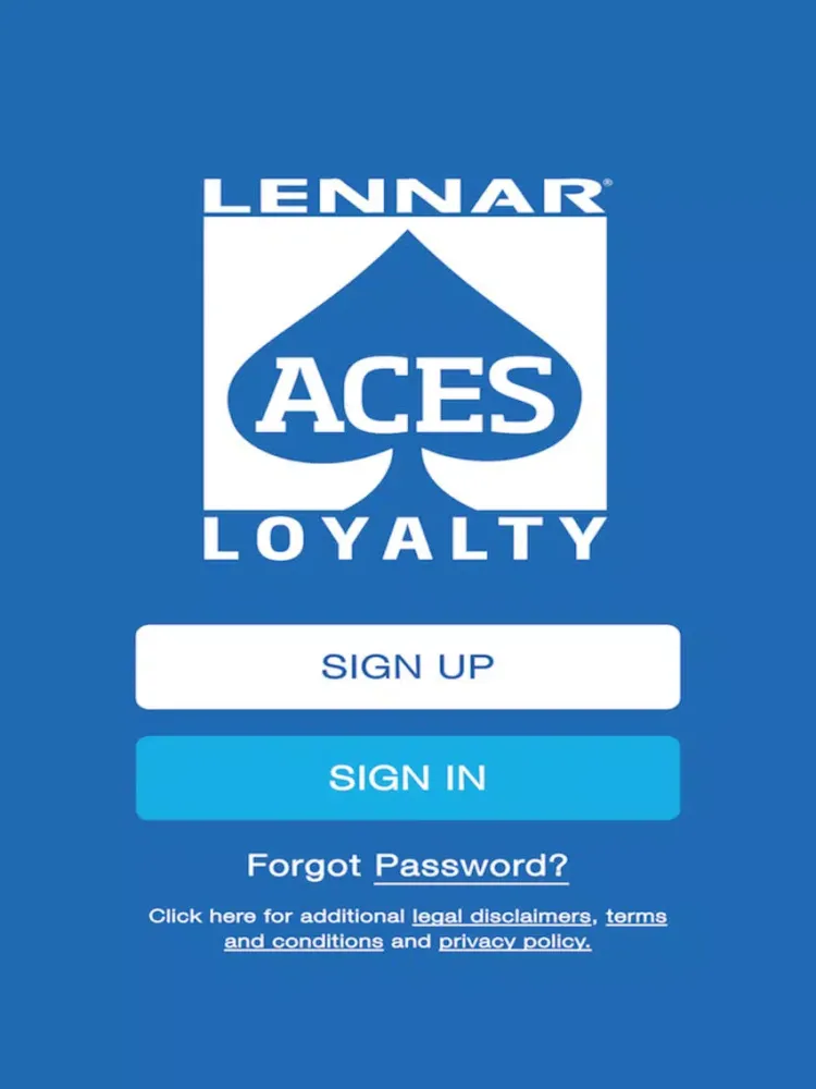 Lennar ACES iPad  Screenshots
