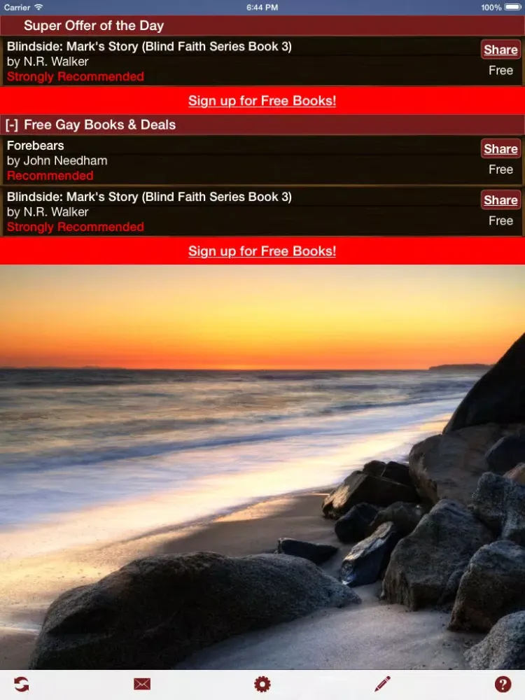 Free Gay Books iPad 应用截图