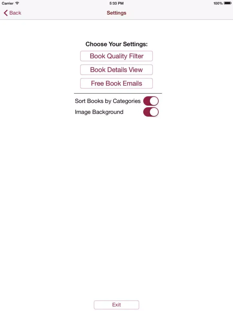 Скриншоты Free Romance Books iPad 