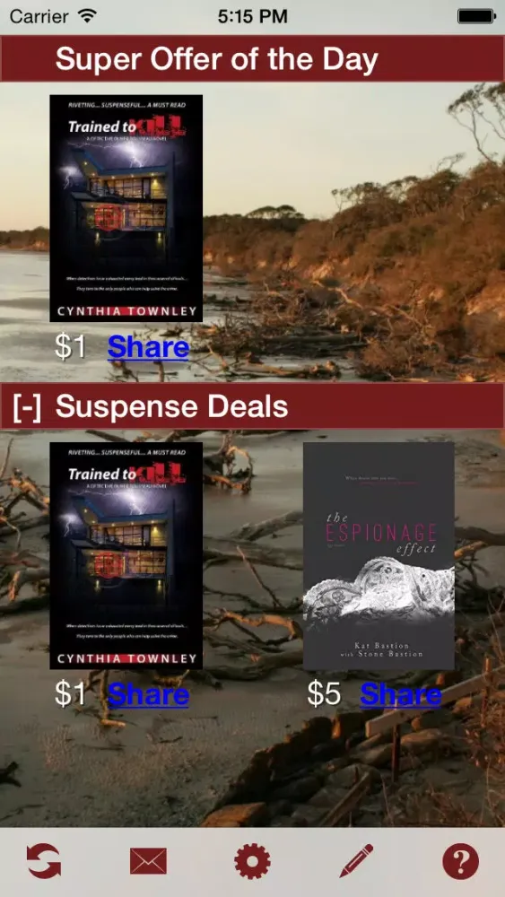 Free Suspense Books Ekran Görüntüleri