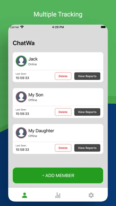 ภาพหน้าจอของ Chatwa : Last Seen Tracker