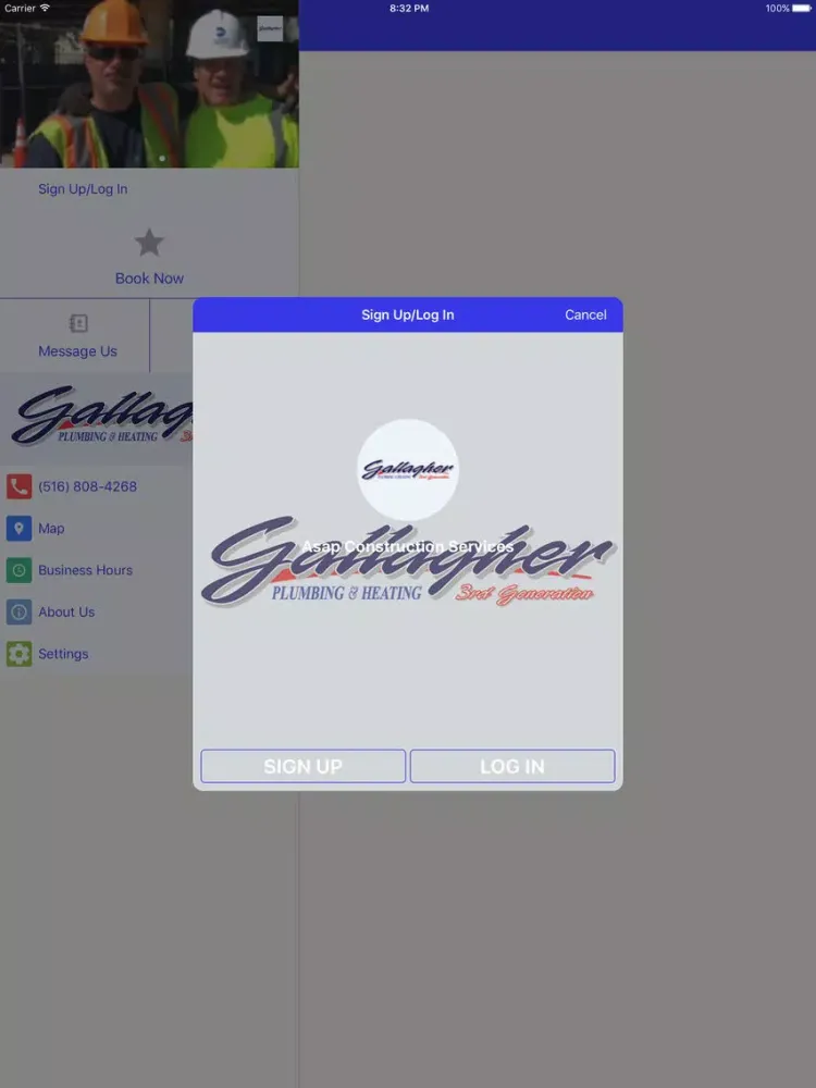 Capturas de pantalla de Asap Construction Services iPad 