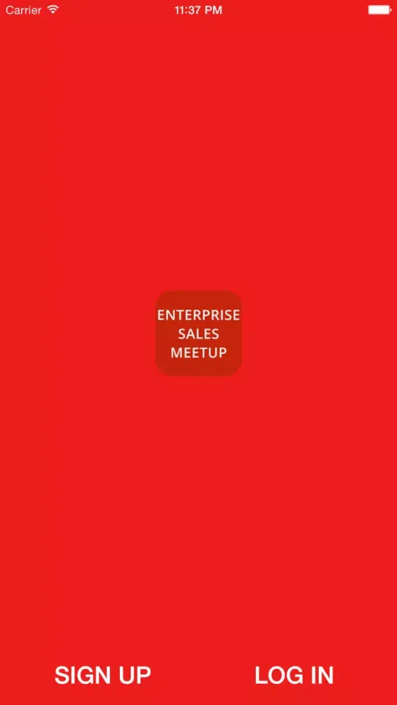 Capturas de tela do Chat for Enterprise Sales Meetup