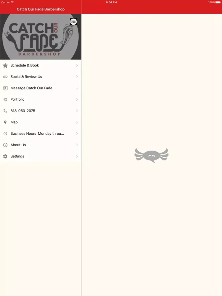 تصاویر Catch Our Fade Barbershop iPad 
