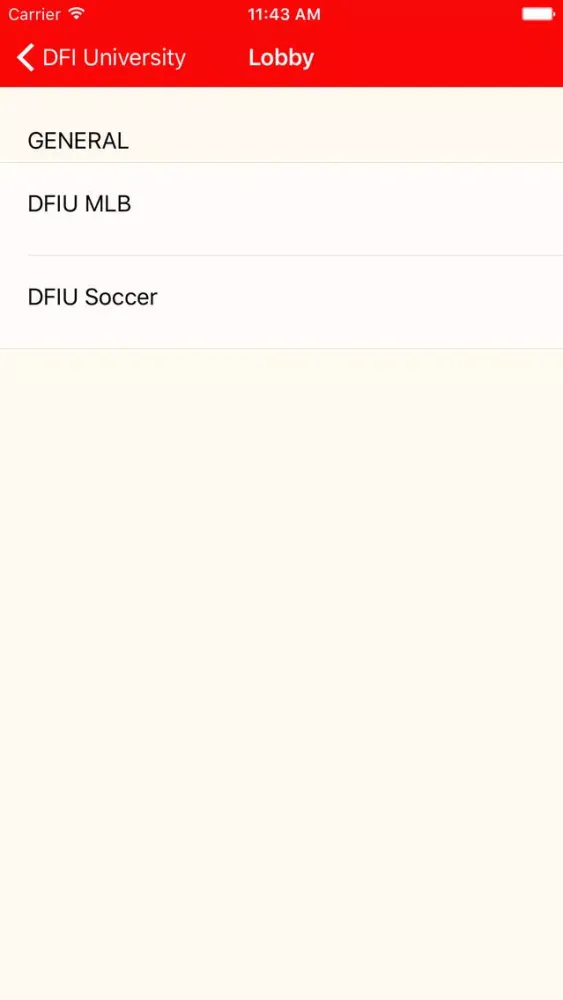 DFI University 스크린샷
