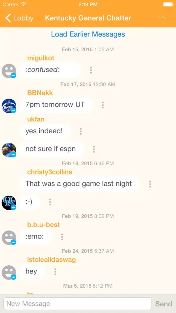 Capturas de pantalla de Kentucky Basketball
