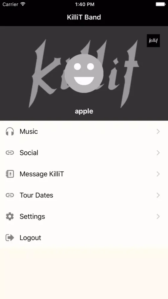 KilliT Band スクリーンショット