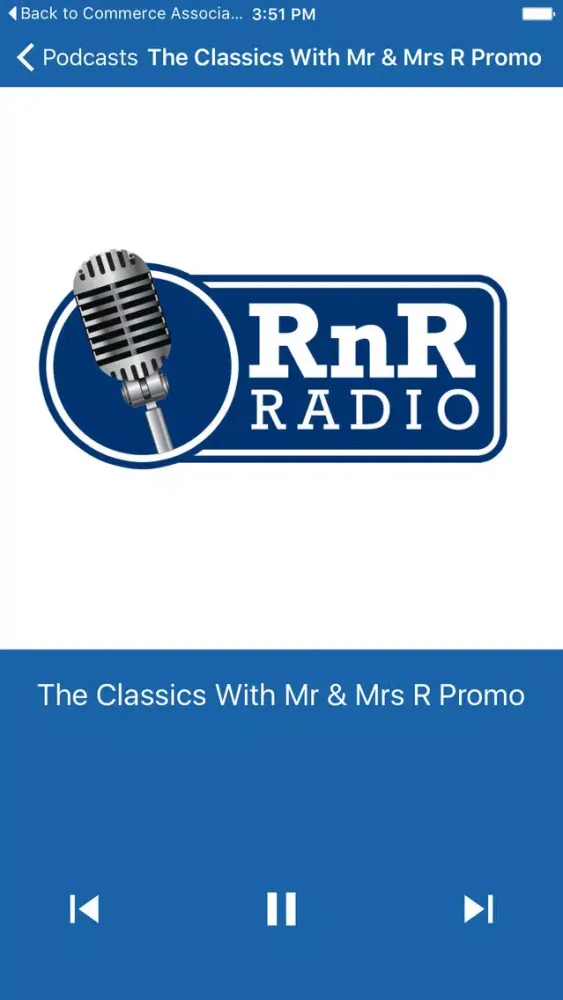 Captures d'écran de RnR RADIO