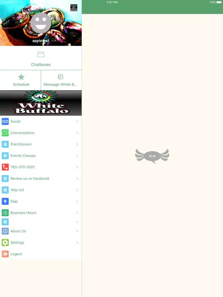 White Buffalo Spiritual Gifts iPad  স্ক্রিনশট