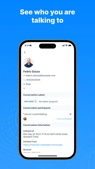 Chatwoot Screenshots