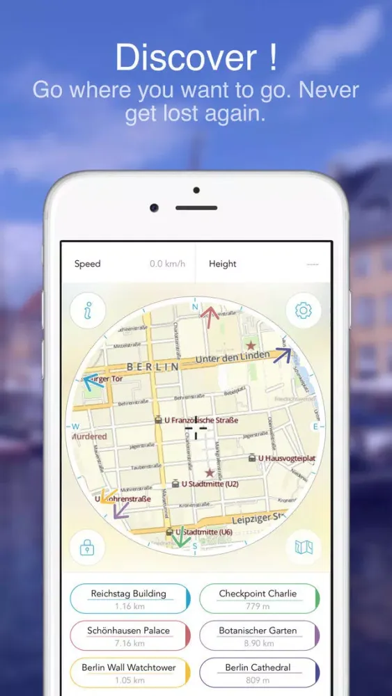 Screenshot di Berlin Offline Map : Maps In Motion