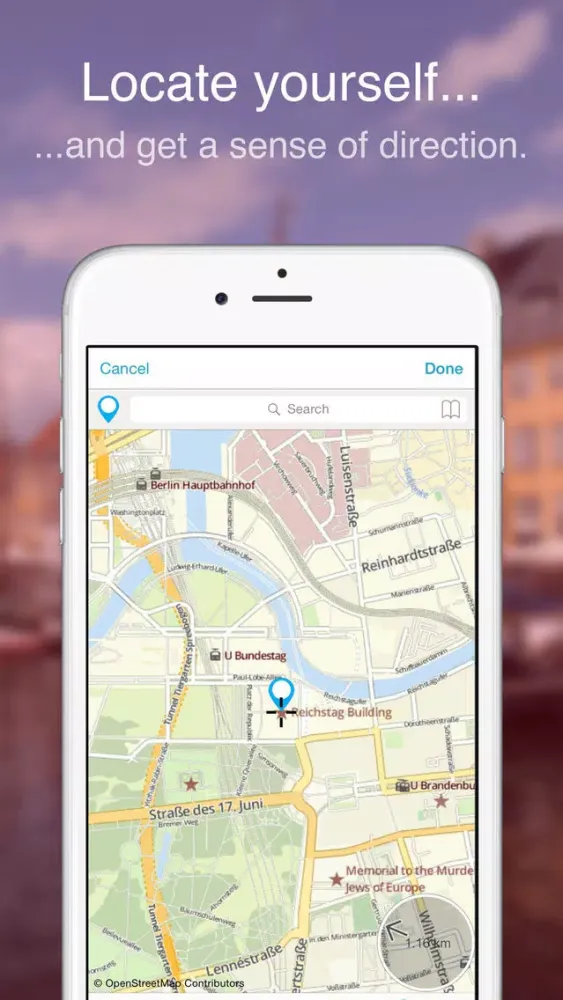 Screenshot di Berlin Offline Map : Maps In Motion