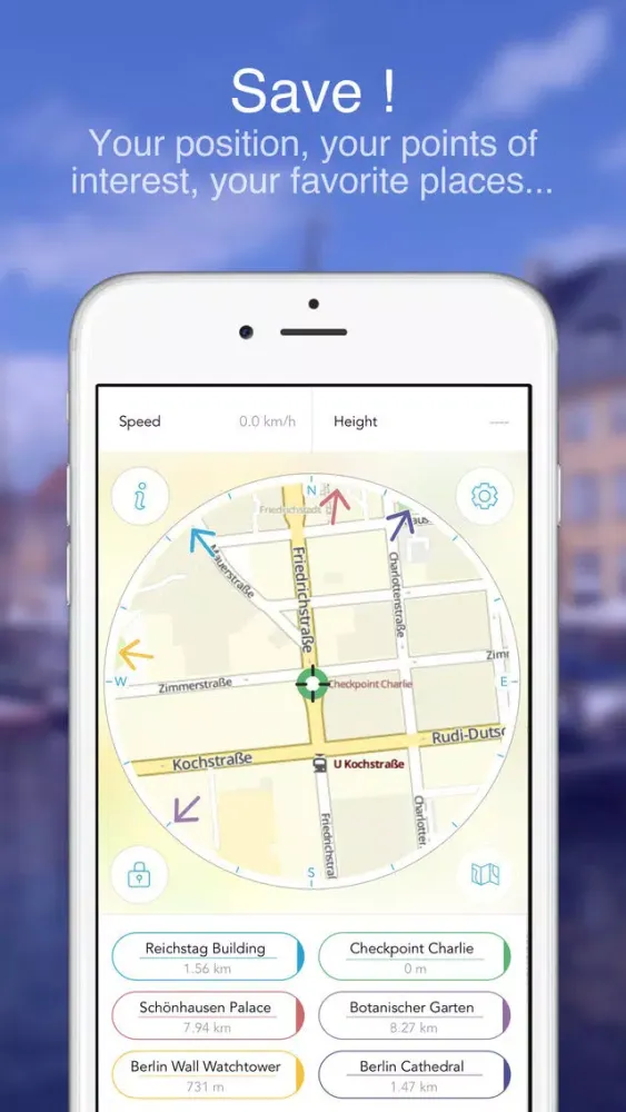 Screenshot di Berlin Offline Map : Maps In Motion